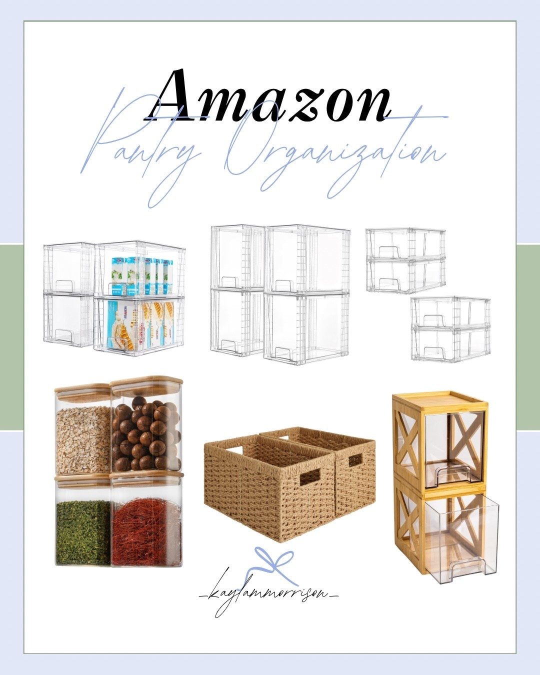 Bought all of this today to reorganize my pantry & I’m so excited! 2026 is the year I get my life COMPLETELY organized. 

#LTKFindsUnder50 #LTKU #LTKHome