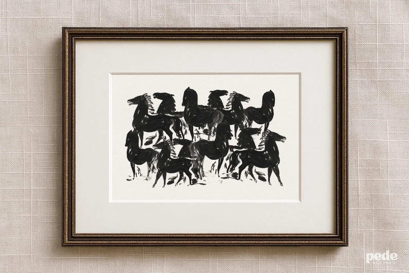 Modern Abstract & Line Art Set of 8 Printable Wall Art | Minimalist Black and Beige Gallery Colle... | Etsy (US)