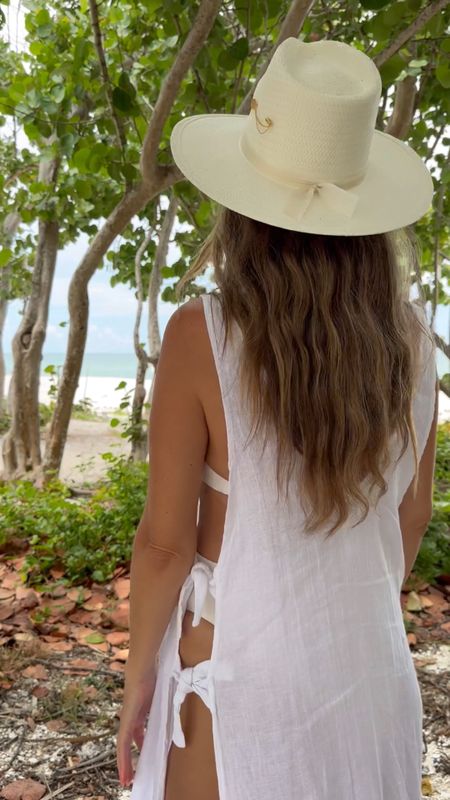 I am so in love with this cover up and sun hat with a little gold accent! I did small
In both. #vacationclothes #beachclothes #vitamina #freya #sunhat #coverup

#LTKSwim #LTKStyleTip #LTKTravel