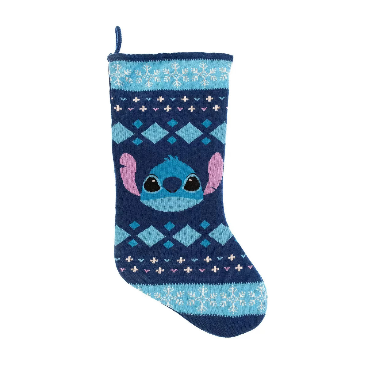 19" Disney Lilo & Stitch Knit Christmas Holiday Stocking | Target