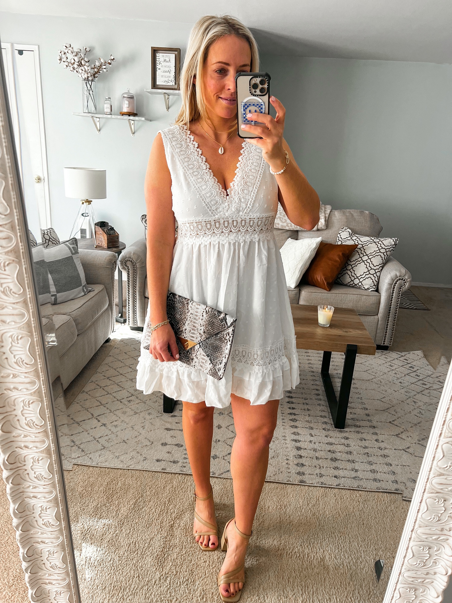 White dress 

#LTKwedding #LTKSeasonal #LTKunder50