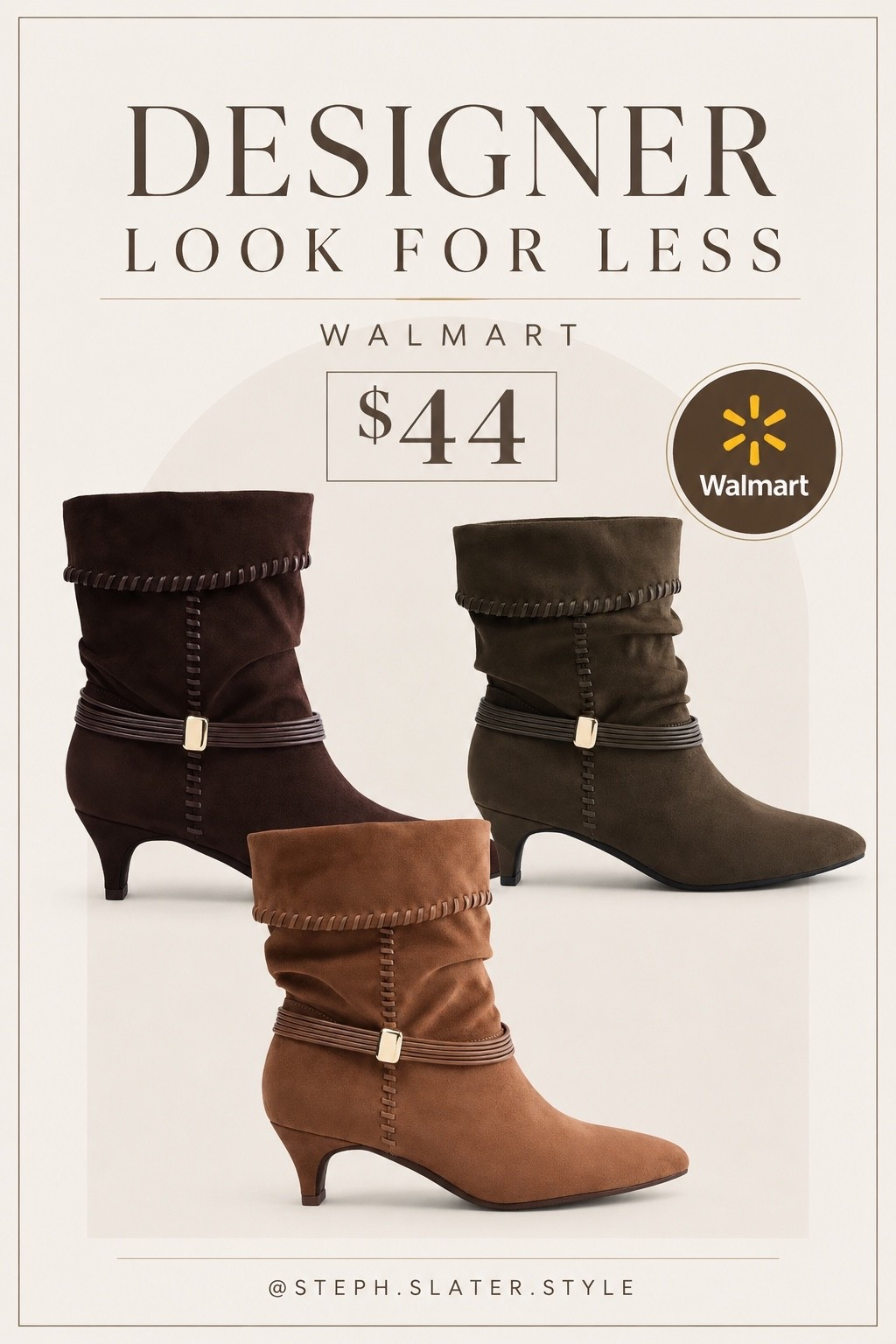 These boots are so good and look designer for under $50! 🤯

#LTKSeasonal #LTKOver40 #LTKootd