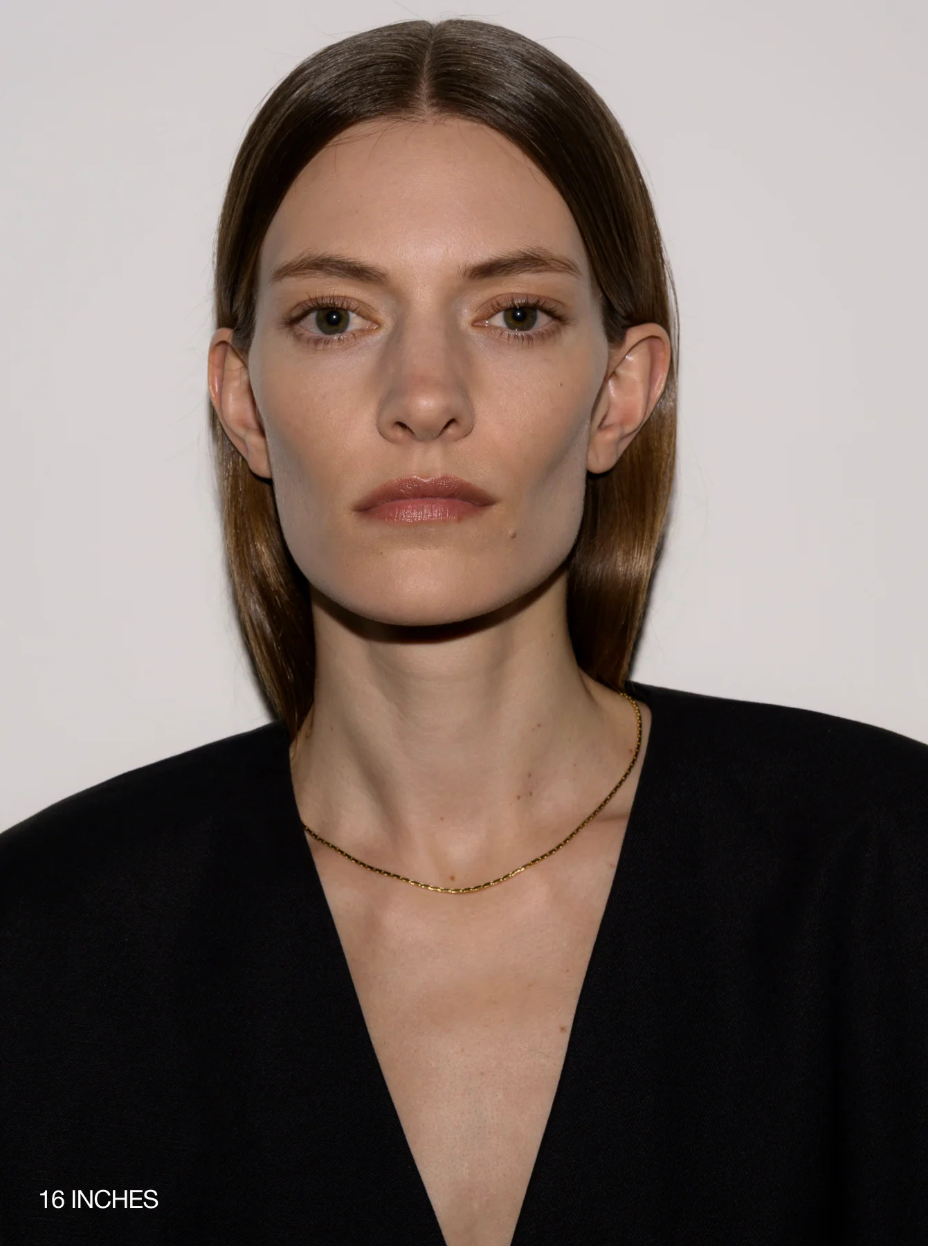 LINNEA, LAB DIAMOND GOLD CHAIN NECKLACE | Dorsey