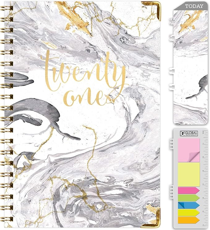 HARDCOVER 2021 Planner: (November 2020 Through December 2021) 5.5"x8" Daily Weekly Monthly Planne... | Amazon (US)