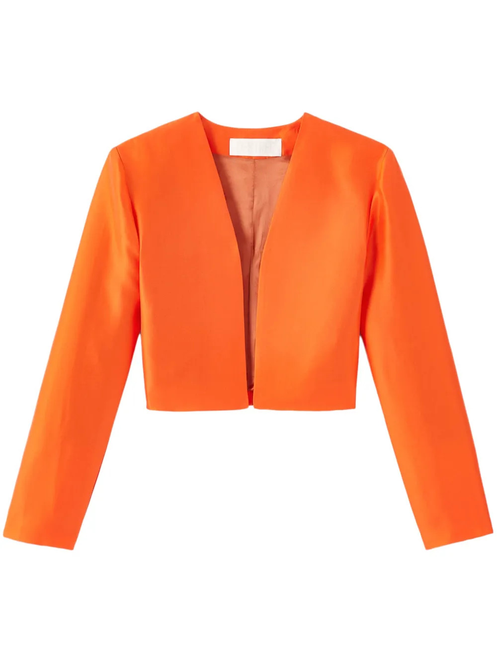 DESTREE Helmut satin-finish Blazer  | Orange | FARFETCH UK | Farfetch Global