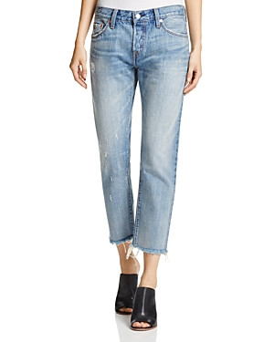 Levi's 501 Straight Leg Jeans in Blue Livin' | Bloomingdale's (US)