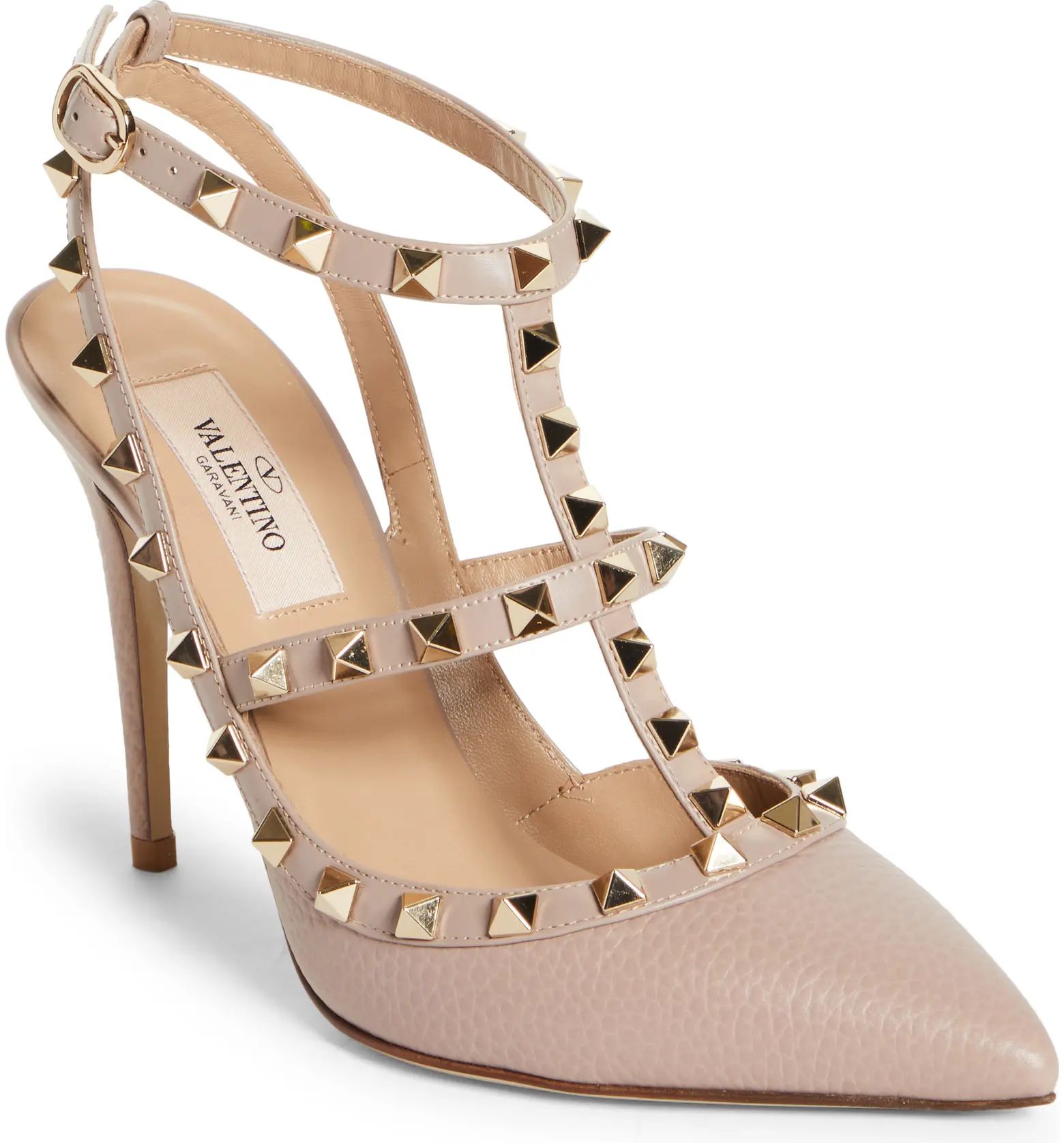 Rockstud Ankle Strap Pump | Nordstrom