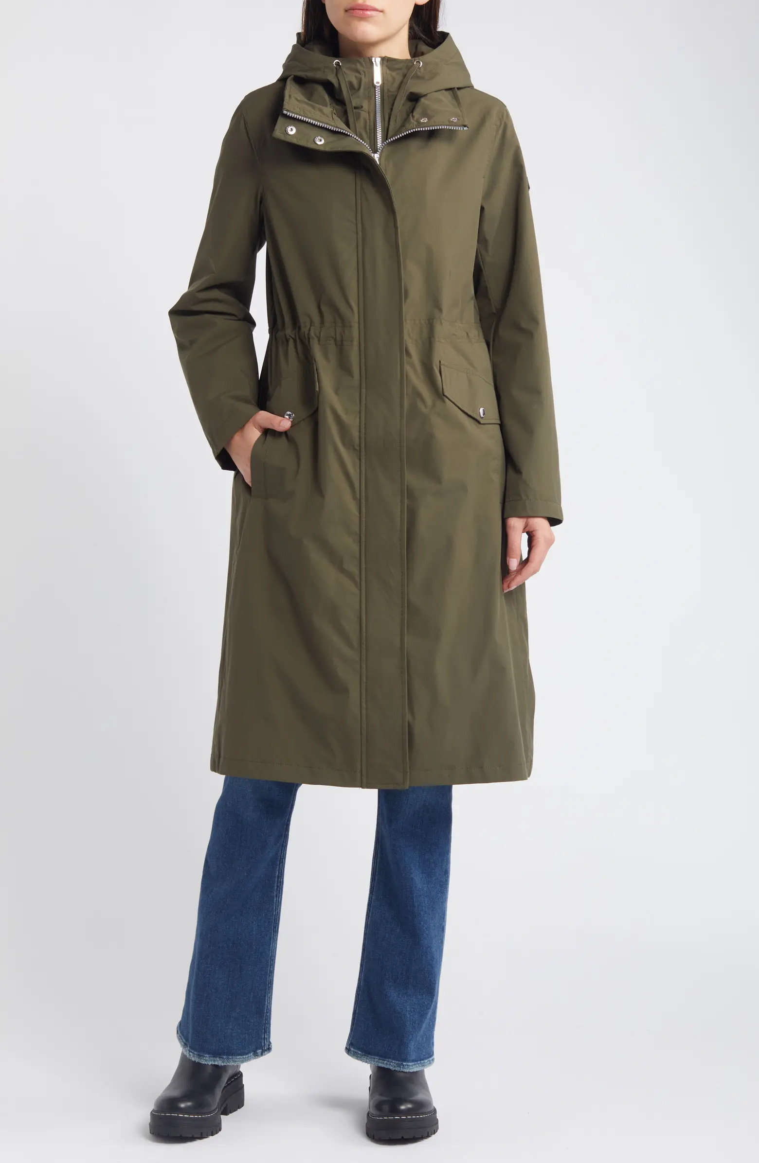Longline Hooded Jacket | Nordstrom