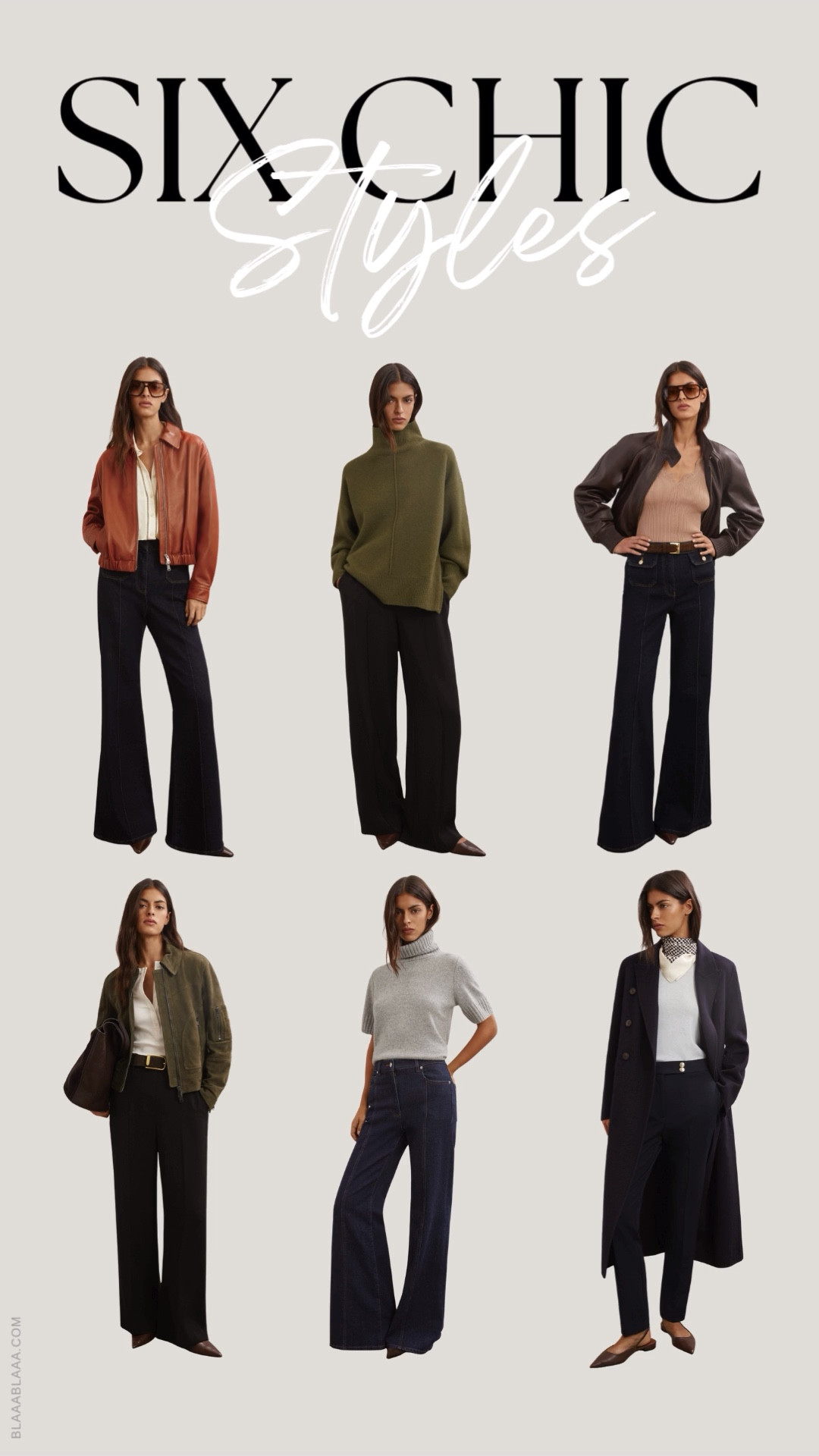 6 Chic Styles 031125 | INSTAGRAM @blaaagram

Hope you enjoyed watching this one and DON'T FORGET to hit that like button, leave a nice little comment and, if you're feeling daring enough, subscribe to the channel ... and follow us on INSTAGRAM too @blaaagram ...

#LTKworkwear #LTKstyletip #LTKVideo