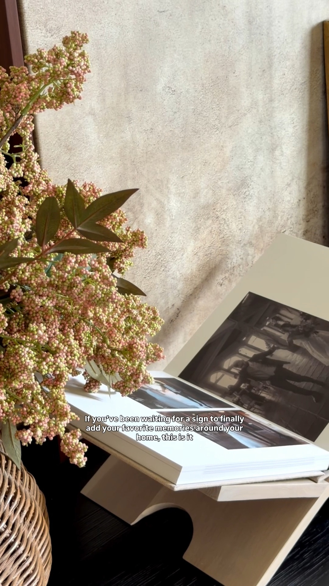 If your room feels empty, it’s usually not missing furniture or more decor … 

It’s missing meaning.

Layering personal photos instantly adds warmth, depth, and authenticity.

Intentional homes aren’t built from trends.
They’re built from memories 🤎
.
.
.
.
.
.
.
.
.
#gallerywall #photobook #frames #pictureframes 

#LTKSeasonal #LTKHome