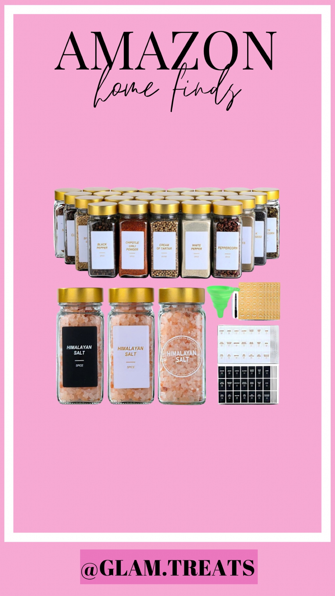 I absolutely love these seasoning jars!!!💕✨

#LTKVideo #LTKFindsUnder50 #LTKGiftGuide