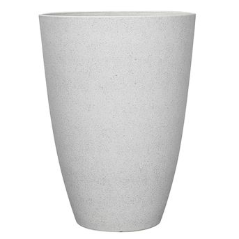 allen + roth 15.28-in W x 21.71-in H White Resin Contemporary/Modern Indoor/Outdoor PlanterItem #... | Lowe's