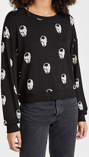 Skull Crew Neck Pullover | Shopbop
