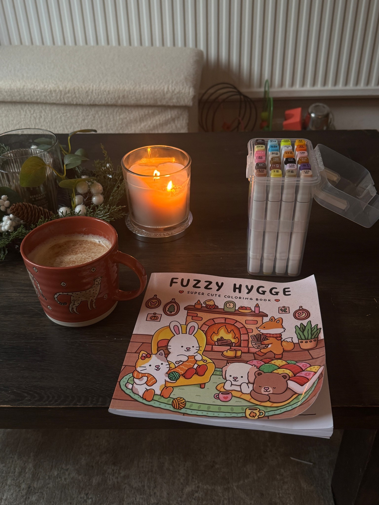 cosy afternoon activity 🖍️☕️📖

#LTKautumn #LTKwinter