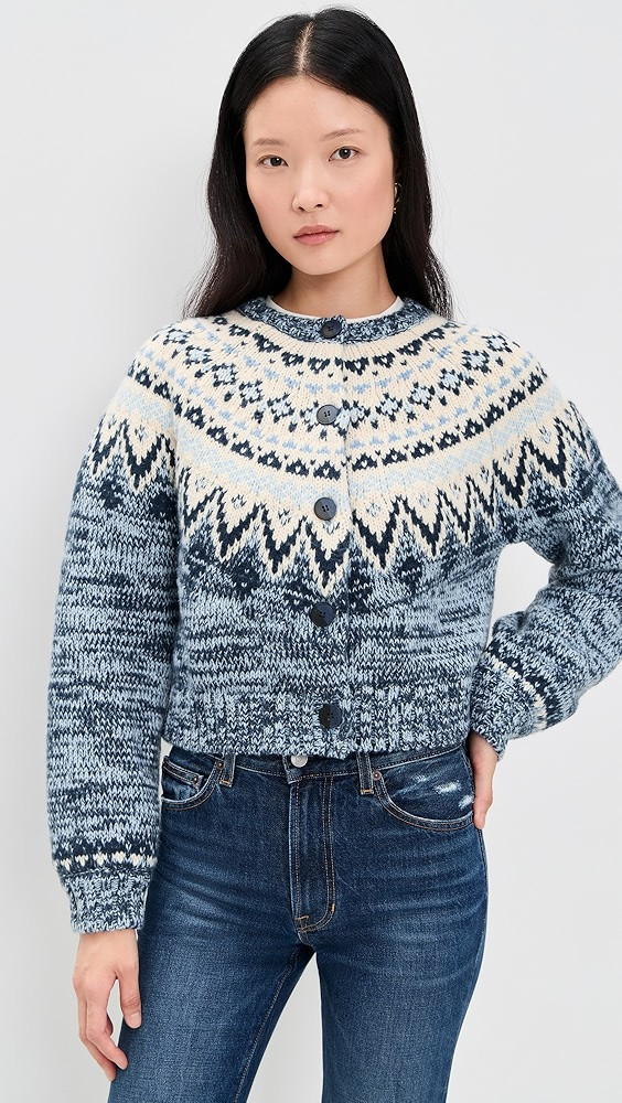 North Sea Fair Isle Cardigan | Shopbop
