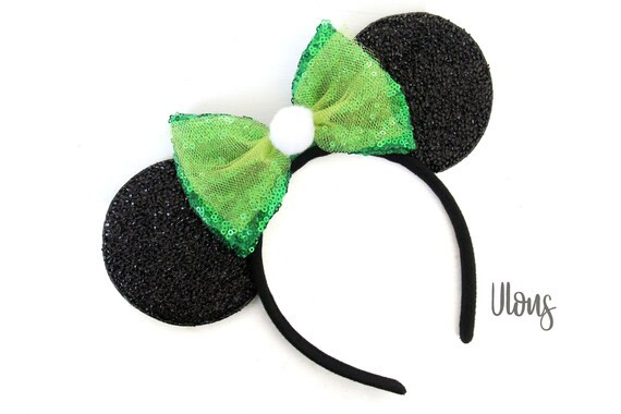 Tinker Bell Mickey Ears, Tinker Bell Ears, Tinker Bell Minnie Ears, Tinker Bell, Tink Mickey Ears... | Etsy (US)