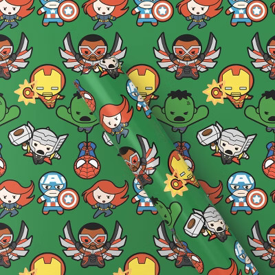 Funko Marvel Avengers 40 sq ft Gift Wrap | Target