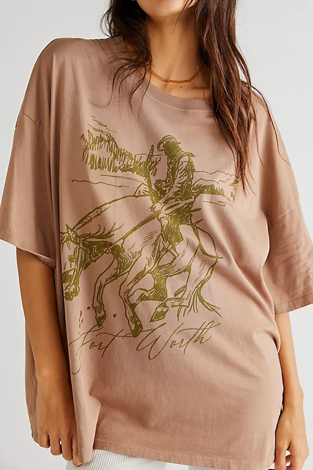 Cowboy Rodeo Onesize Tee | Free People (Global - UK&FR Excluded)