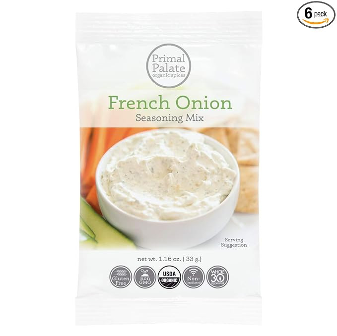 Primal Palate Certified Organic French Onion Seasoning Mix 1.16 oz | Amazon (US)
