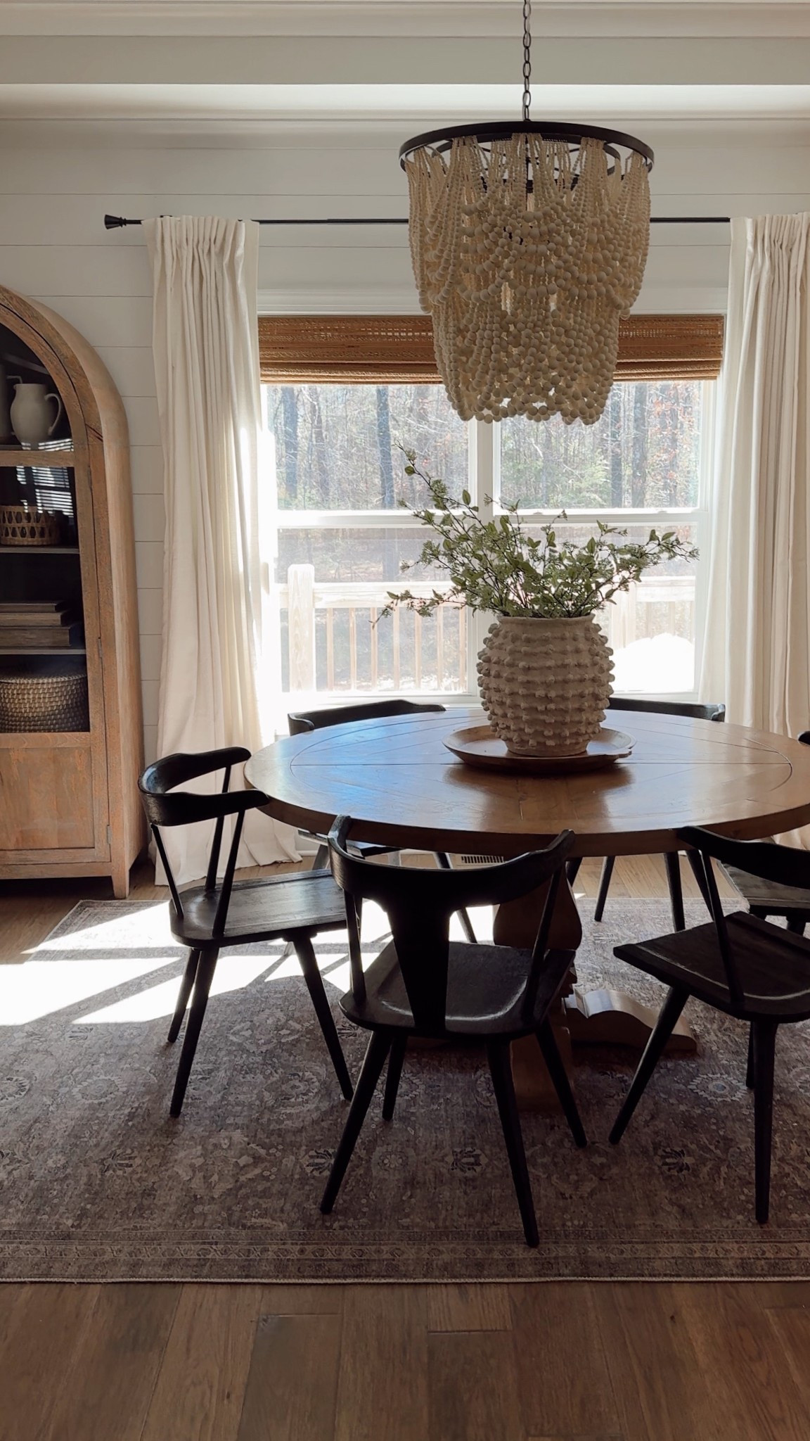 I love our dining room table and chairs so much still! I also really love this chandelier. Can’t wait to get a new rug in here and do something fun with the ceiling!! 

#LTKHome