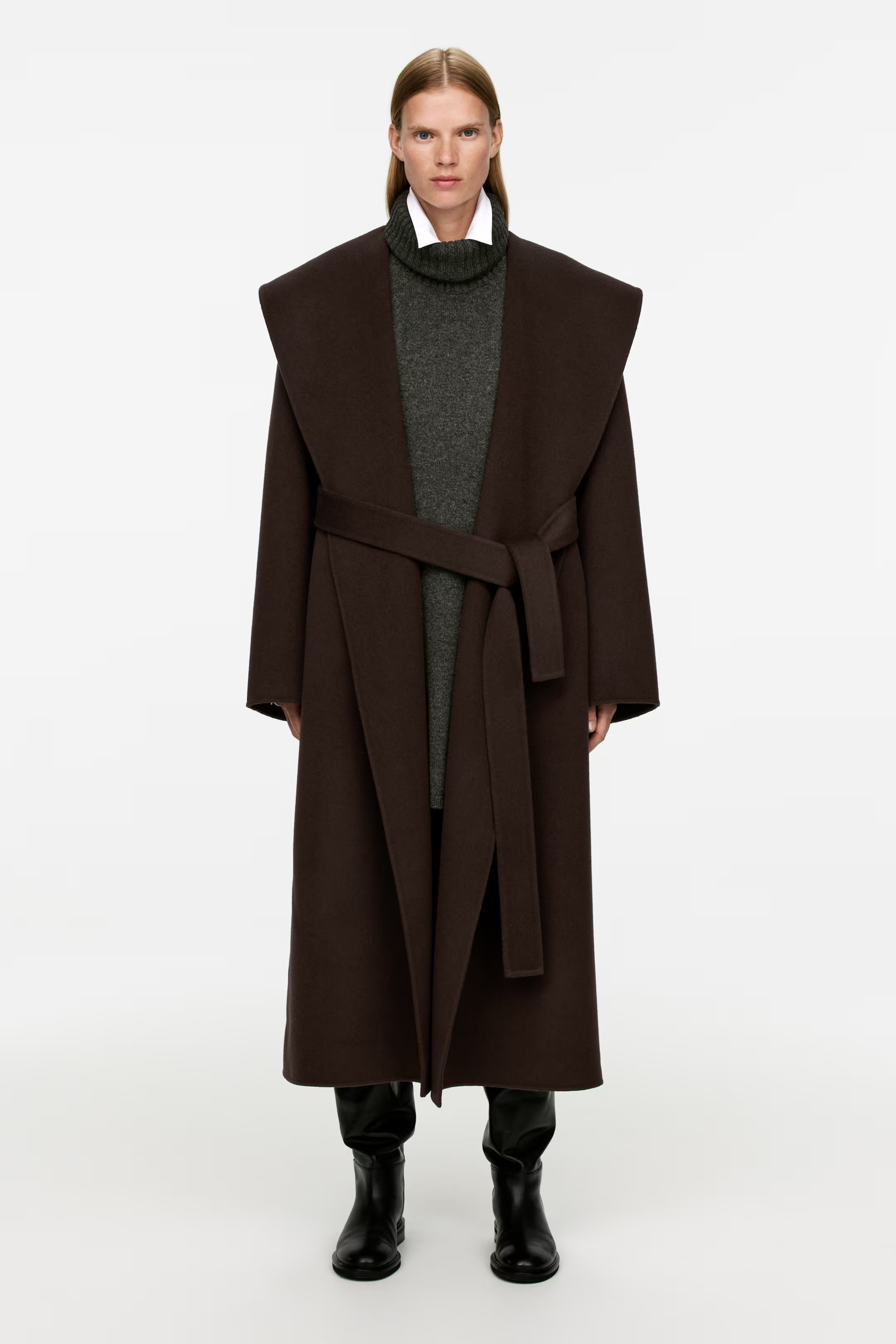 Shawl-Collar Coat | H&M (UK, MY, IN, SG, PH, TW, HK)