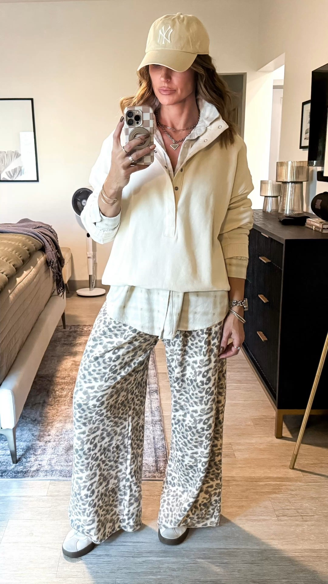 This oversized long sleeve top & flannel are the coziest material you’ll find outside of pj’s! Size down if you want slightly more fitted. 

#LTKSeasonal #LTKOver40 #LTKootd