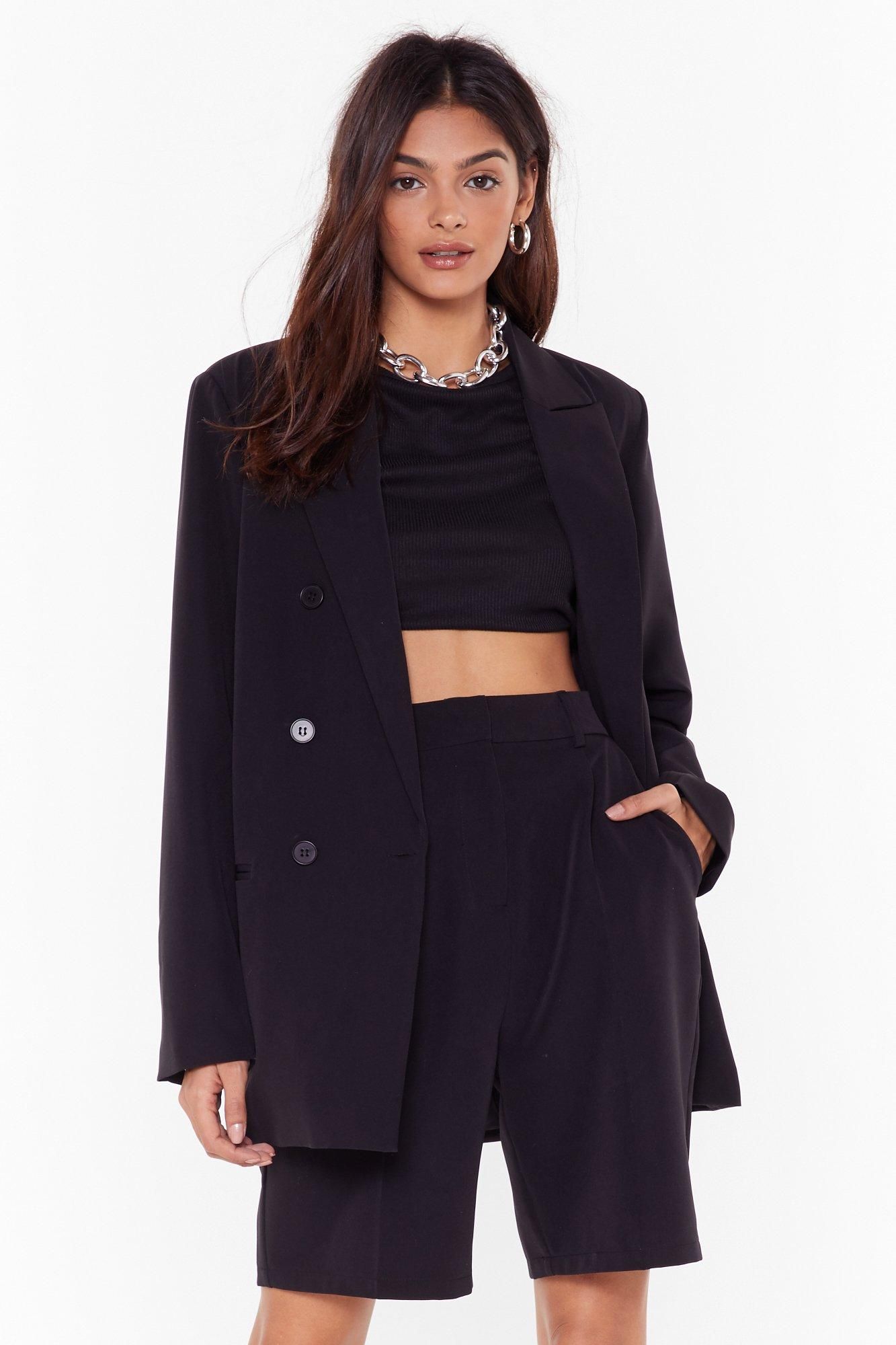 Let's Talk Business Double Breasted Blazer | NastyGal (UK, IE)