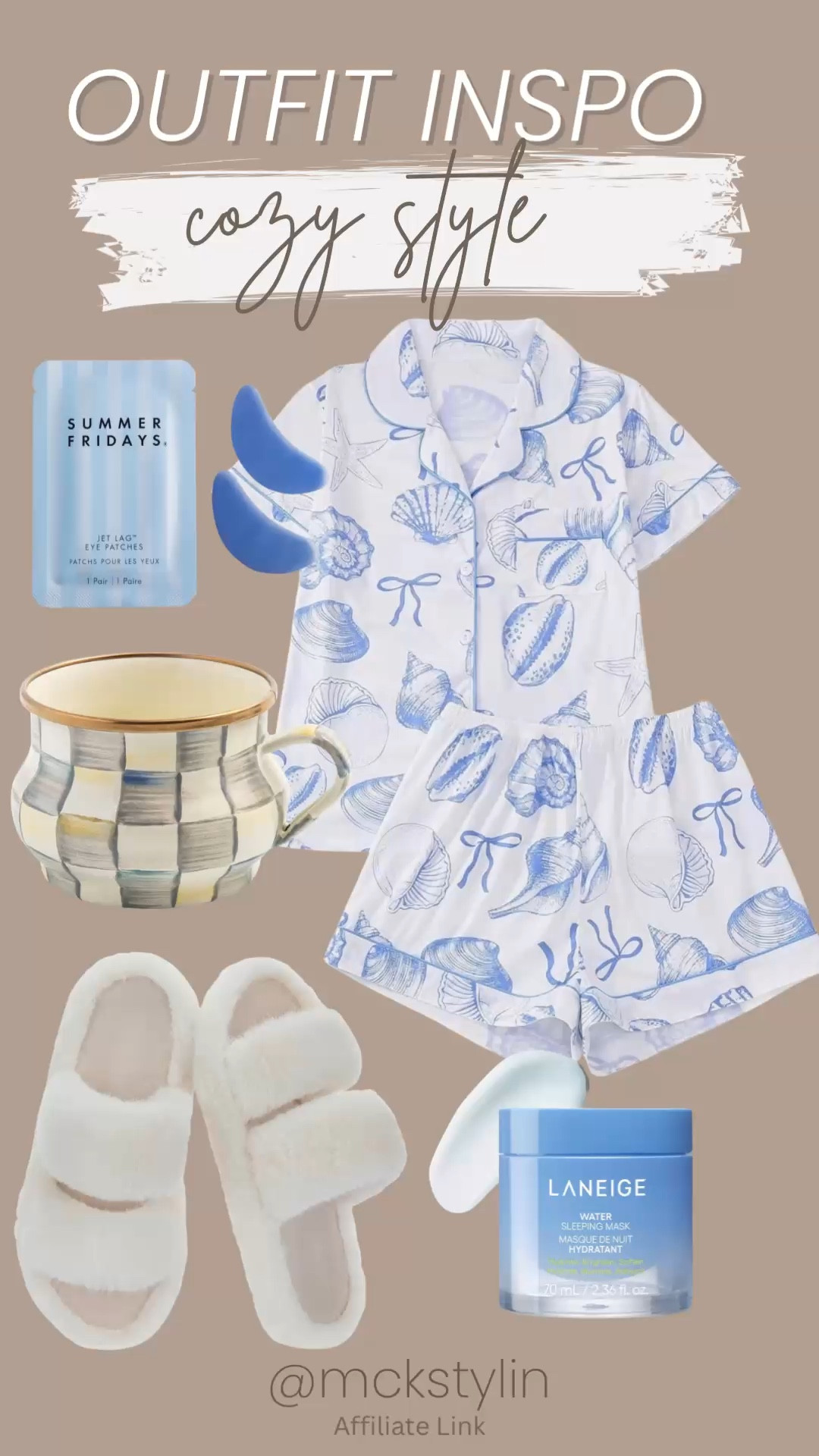 Adorable pajama set that’s perfect to lounge around the house in  

#LTKootd