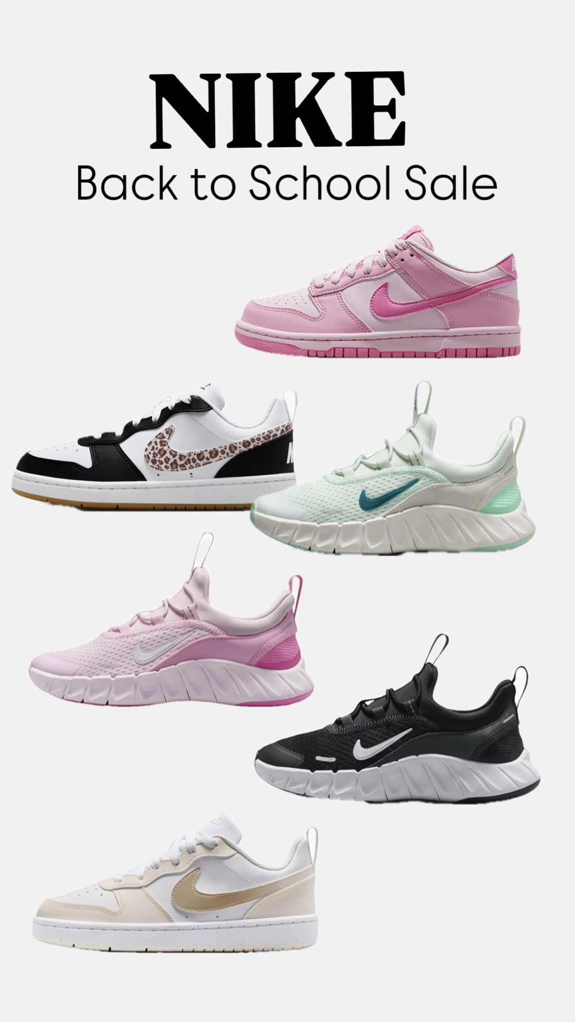 Nike back to school sale // code DAYONE