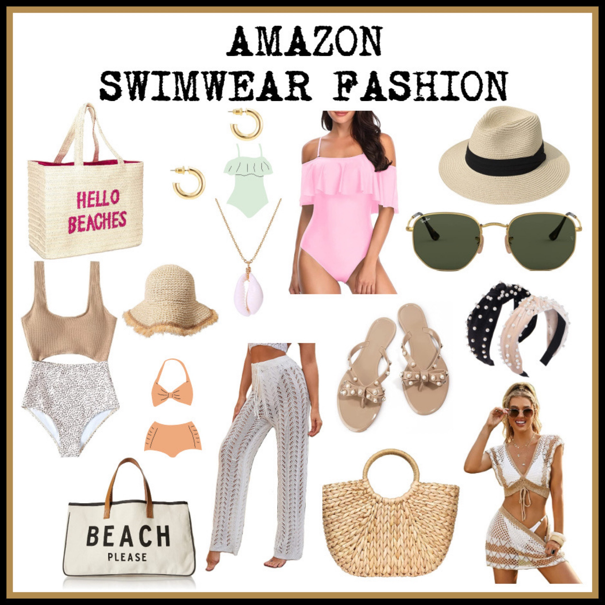 Swim. Swimwear 

#LTKswim #LTKunder50 #LTKSeasonal