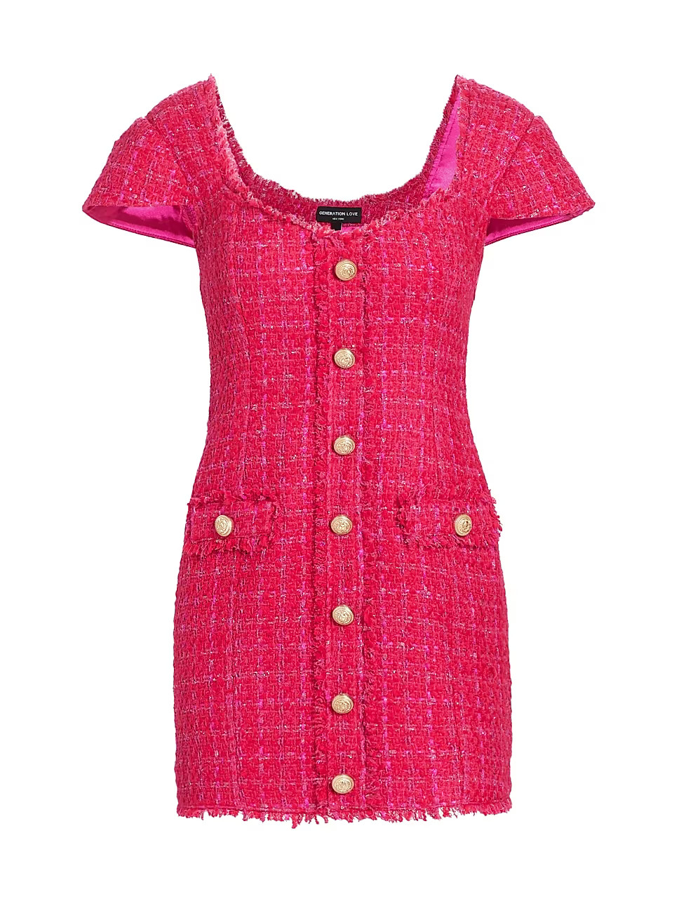 Quincy Fitted Tweed Dress | Saks Fifth Avenue