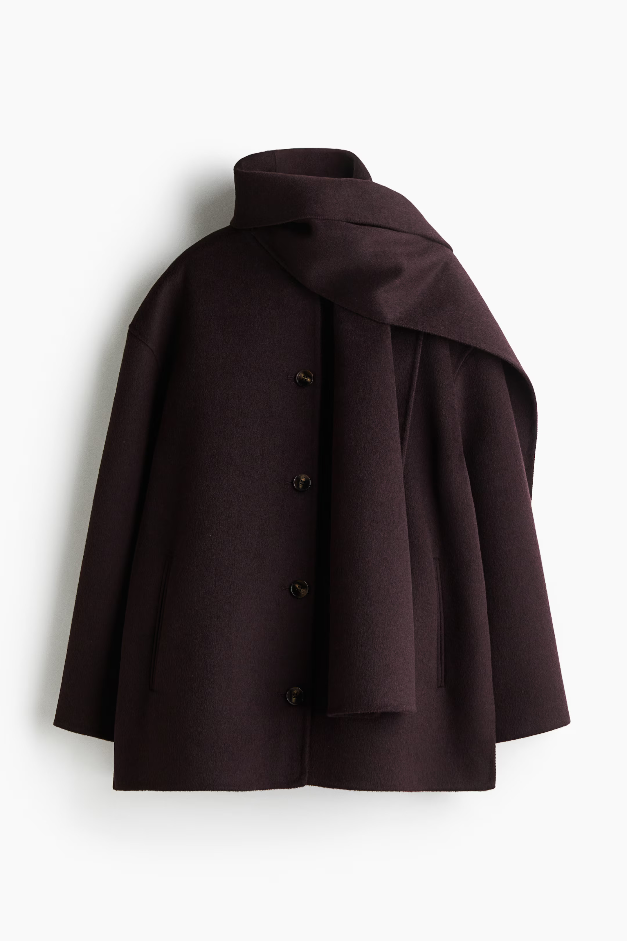 Handmade wool-blend coat | H&M (UK, MY, IN, SG, PH, TW, HK)