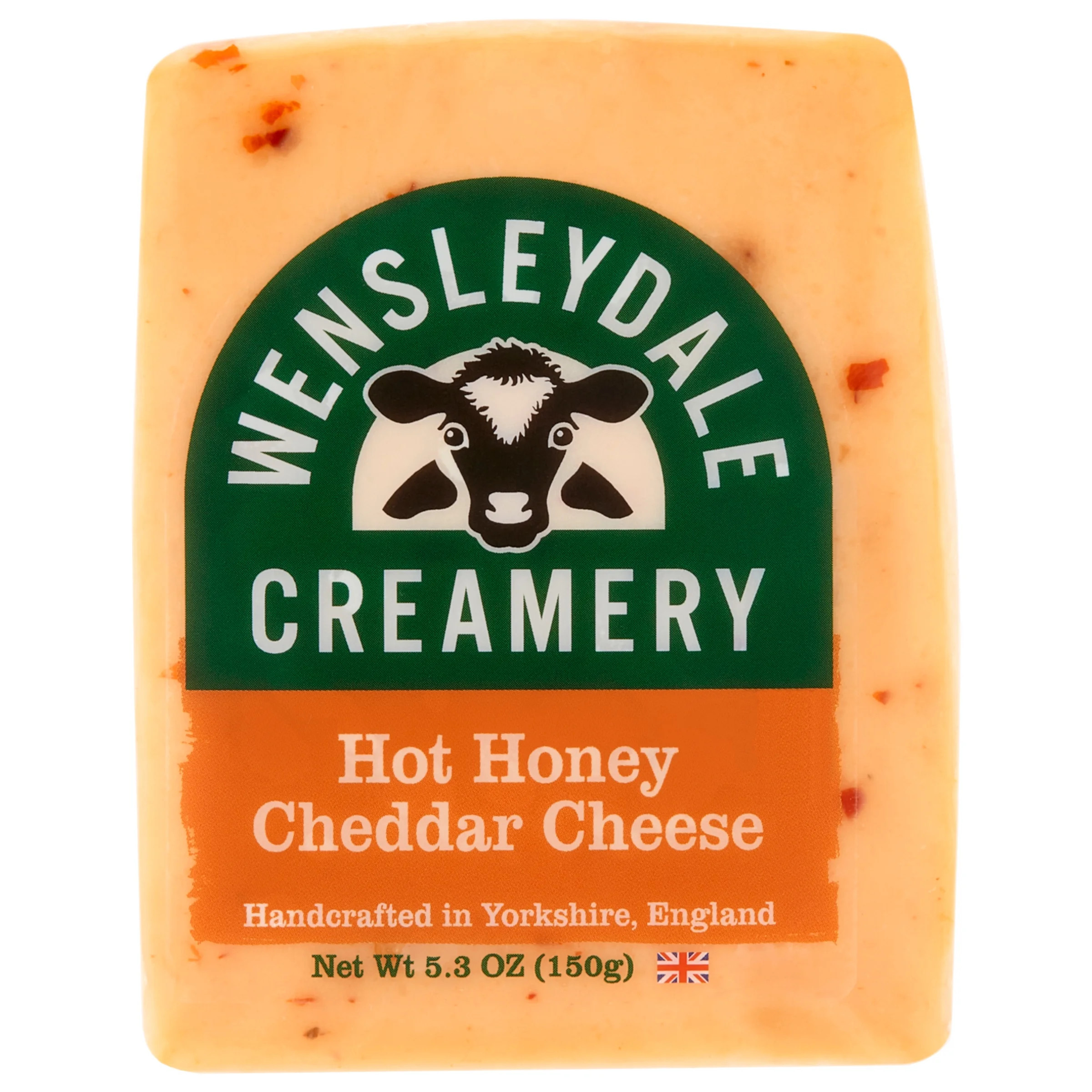 Wensleydale Creamery Hot Honey Cheddar Cheese Wedge, 5.3 oz | Walmart (US)
