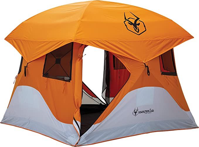 Gazelle Tents 22272 T4 Pop-Up Portable Camping Hub Tent, Easy Instant Set Up in 90 Seconds, 4 Per... | Amazon (US)