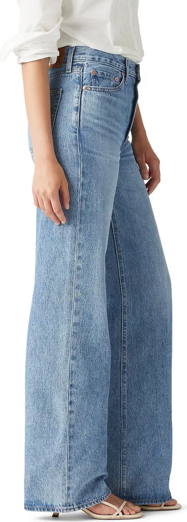 Ribcage High Waist Wide Leg Jeans | Nordstrom
