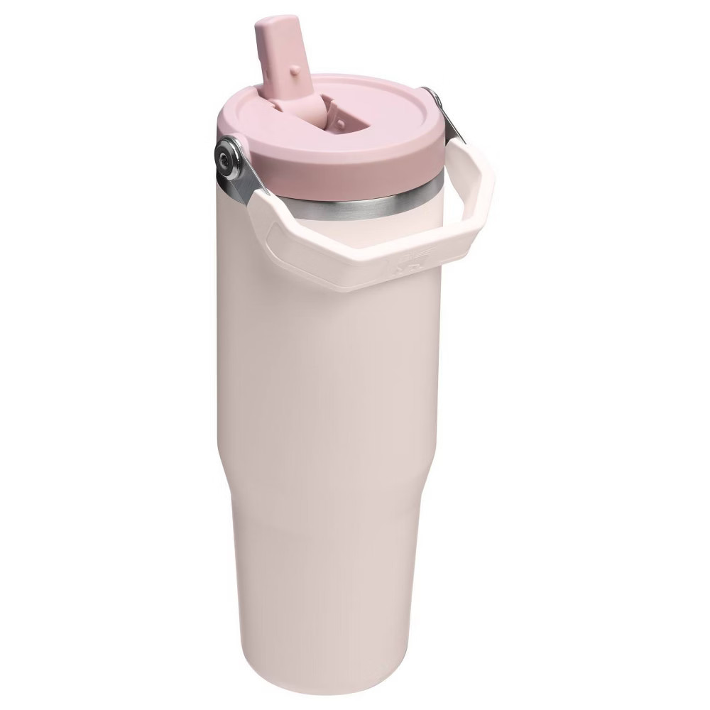 Stanley 30 oz Stainless Steel Ice Flow 2.0 Flip Straw Tumbler Rose | eBay | eBay US