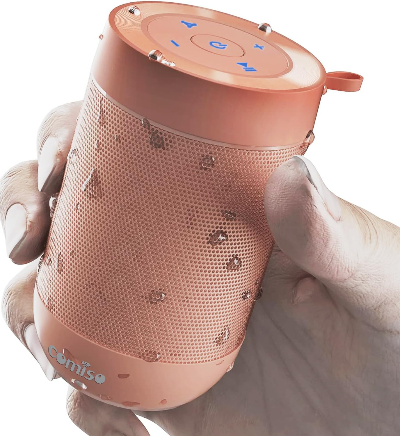 comiso Portable Bluetooth Speaker,Waterproof Speaker IP65,5.3 Bluetooth,360 HD Sound,TWS Stereo P... | Amazon (US)