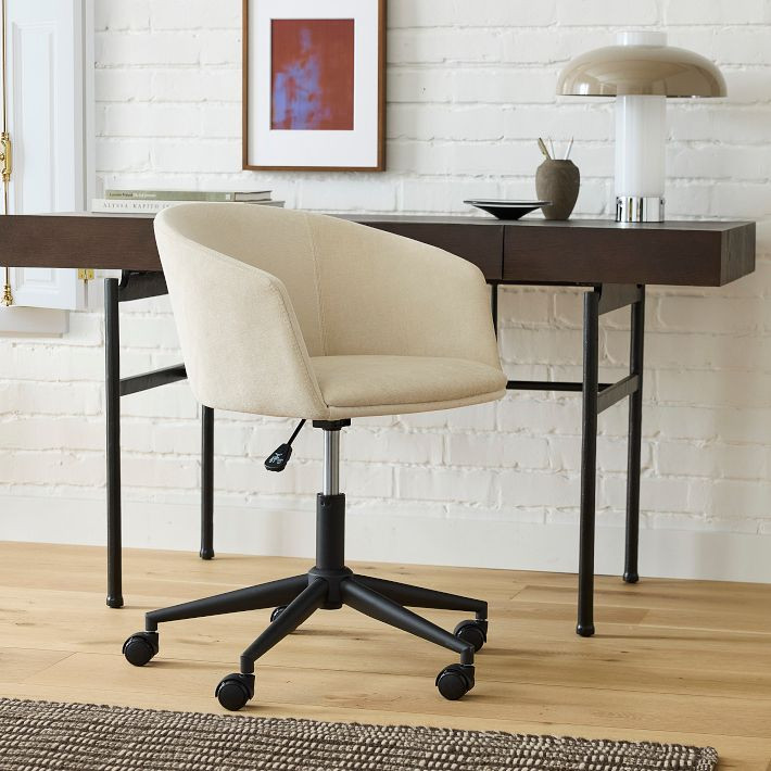 Deacon Swivel Office Chair | West Elm (US)