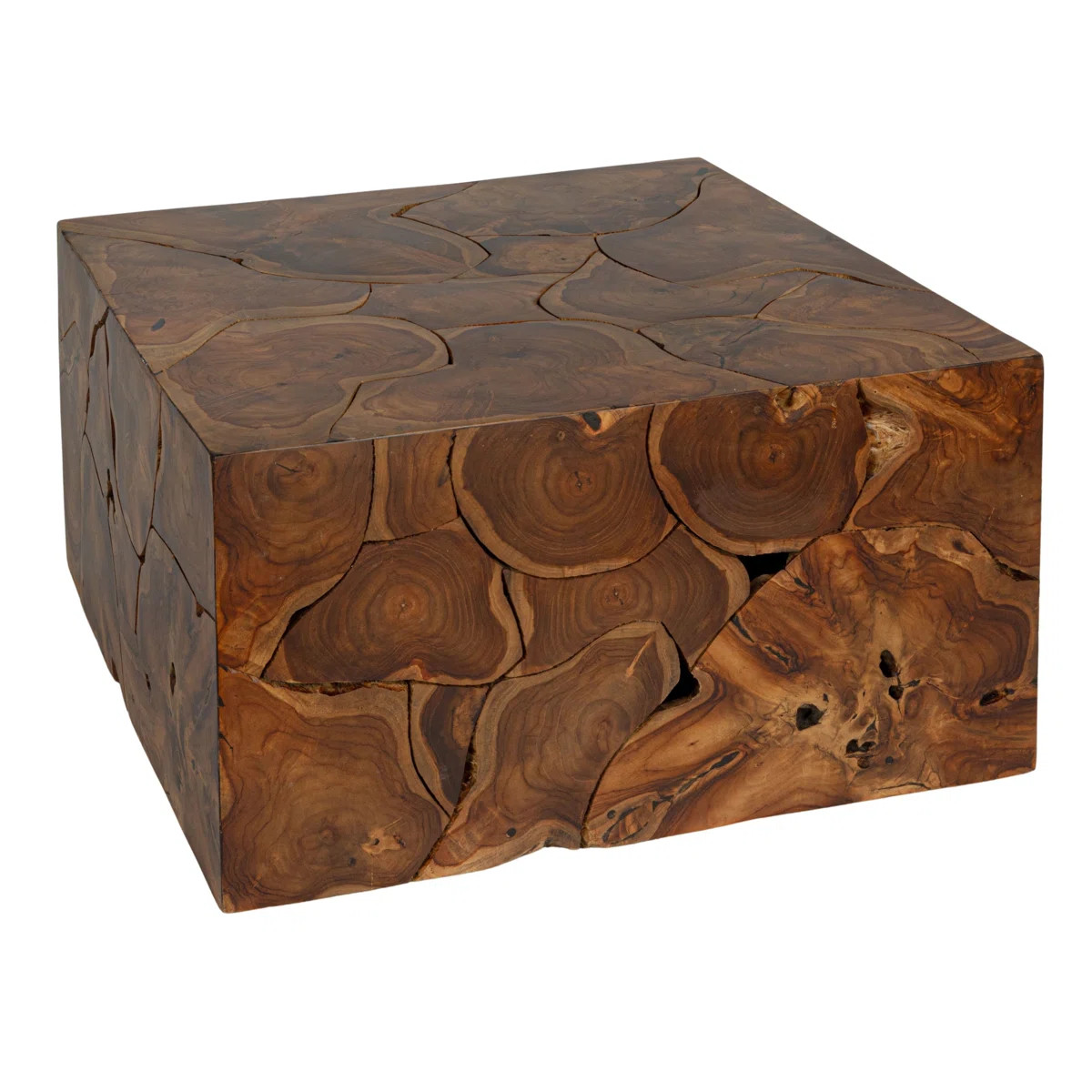 Mesa Teak Root Slice Coffee Table | Wayfair North America