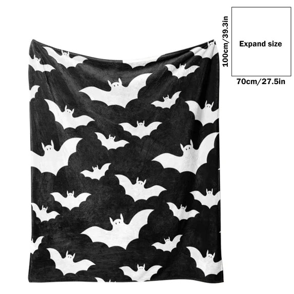 Djunllk Halloween Throw Blanket, 27 x 39 in Knee Thigh Blanket Gentle Fleece Fall Throw Blanket C... | Walmart (US)