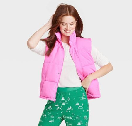 Women's Matching Family Puffer Vest - Wondershop Pink

#LTKfindsunder50 #LTKHoliday #LTKsalealert