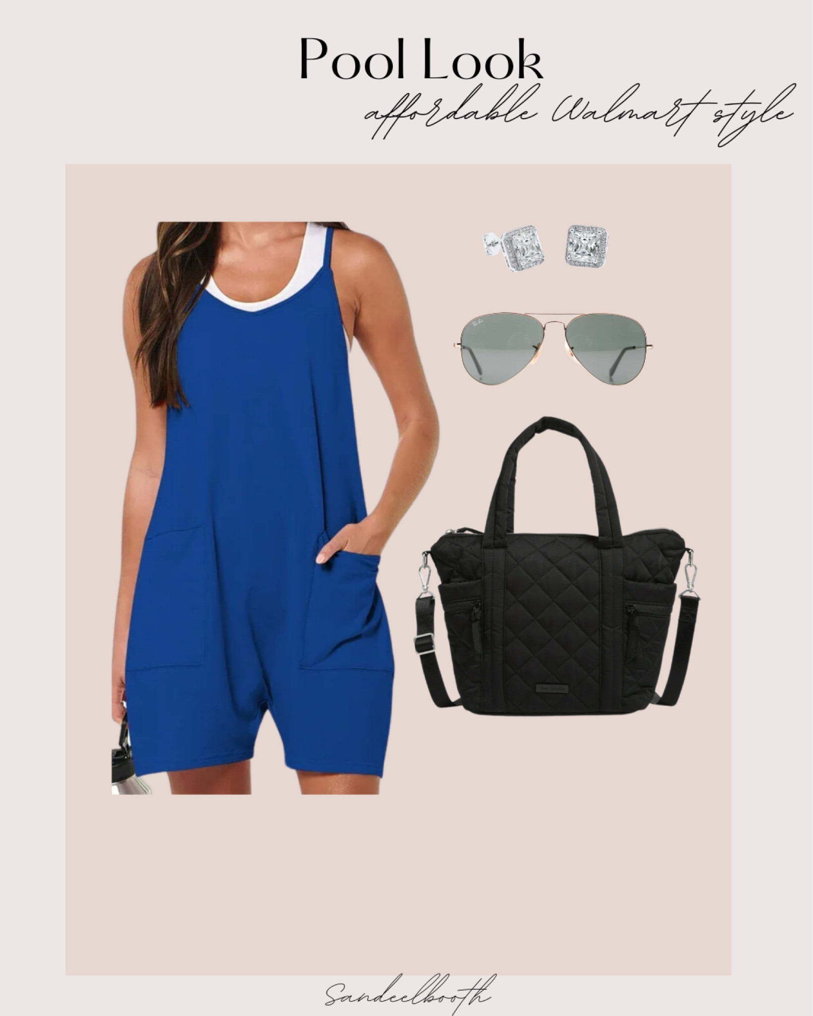 Summer outfit from @walmartfashion 🏝️ #walmartpartner #walmartfashion @walmart 

#LTKStyleTip #LTKMidsize #LTKItBag