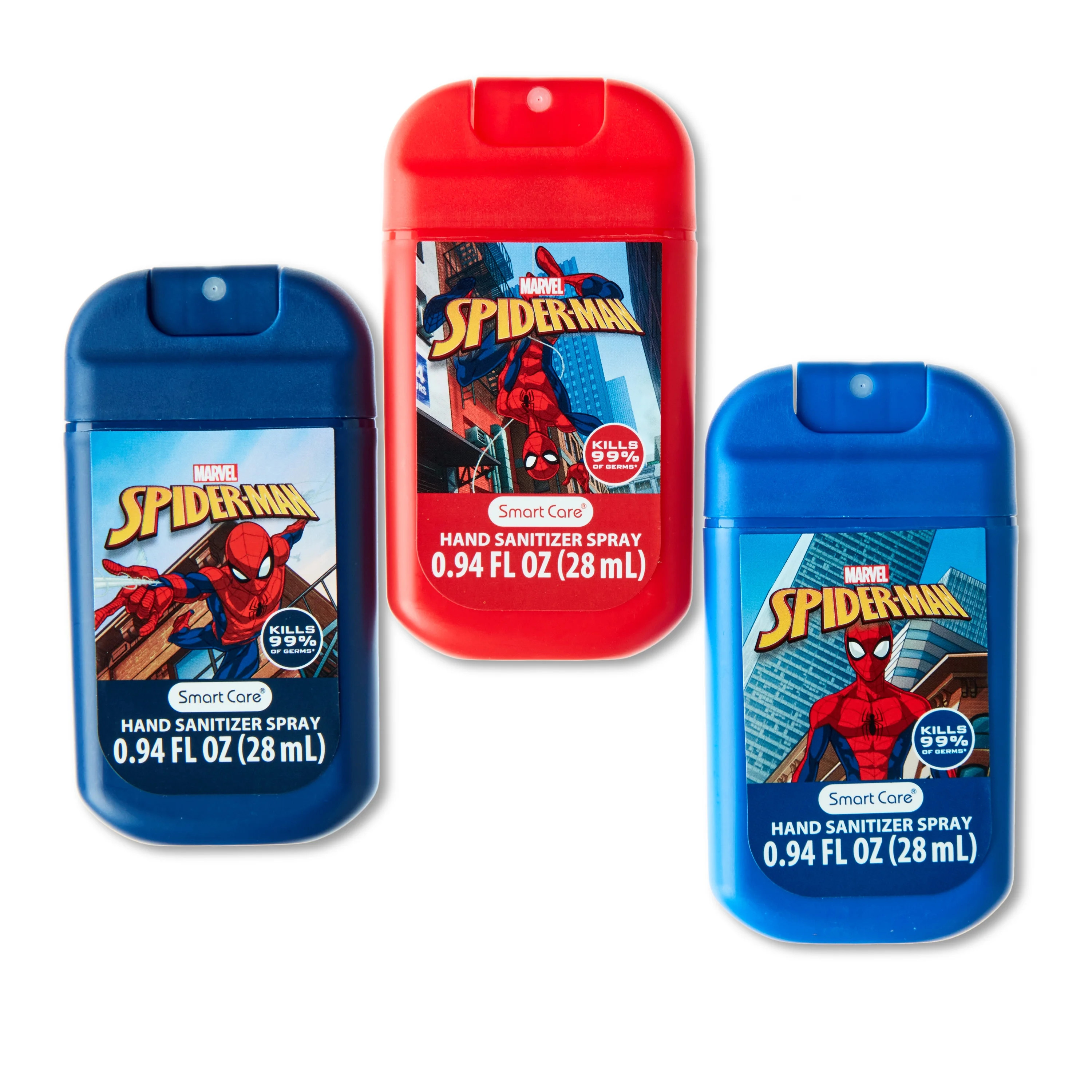 Smart Care Spider-Man Hand Sanitizer Spray for Children, 3 Pack | Walmart (US)