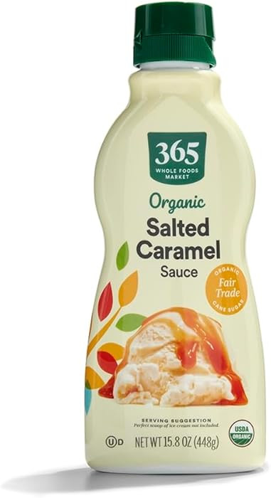 365 by Whole Foods Market, Organic Salted Caramel Sauce, 15.8 Ounce | Amazon (US)