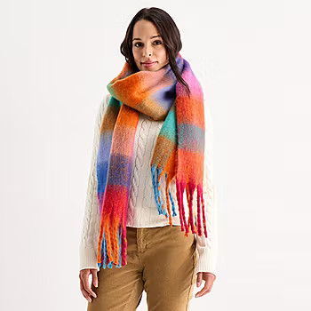 St. John's Bay Plaid Scarf - JCPenney | JCPenney