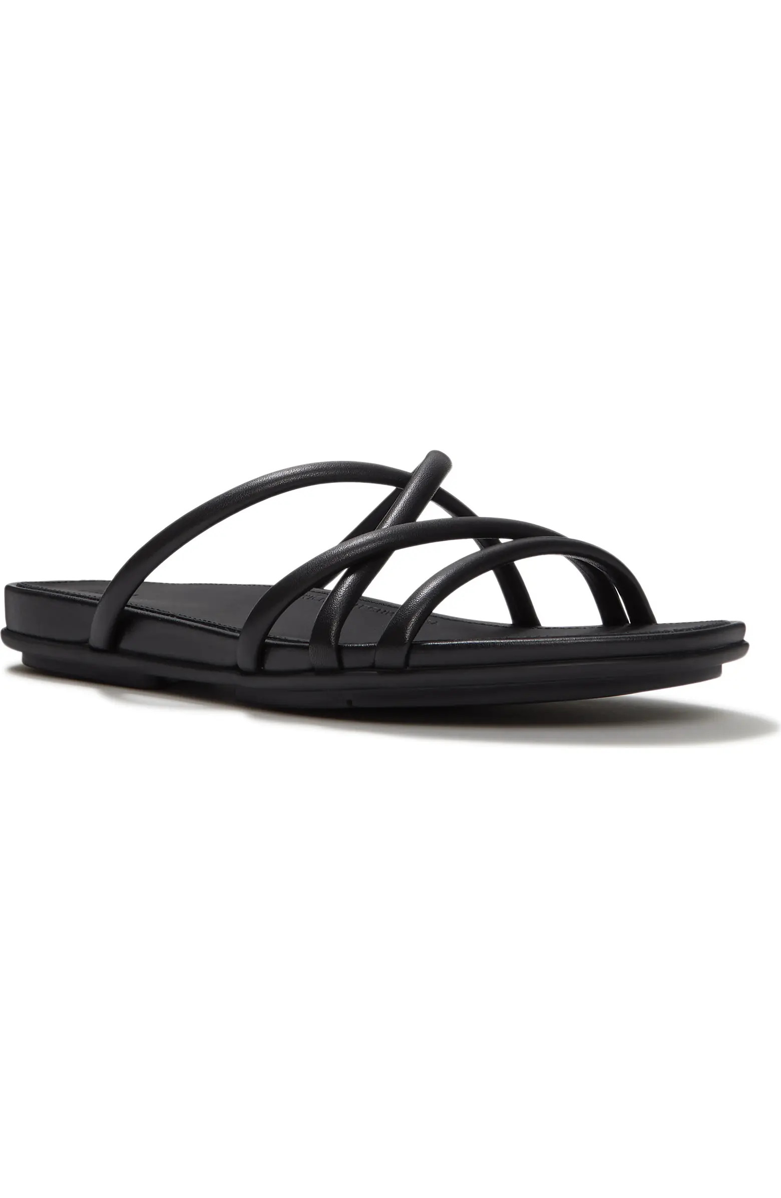 Gracie Leather Strappy Slides | Nordstrom