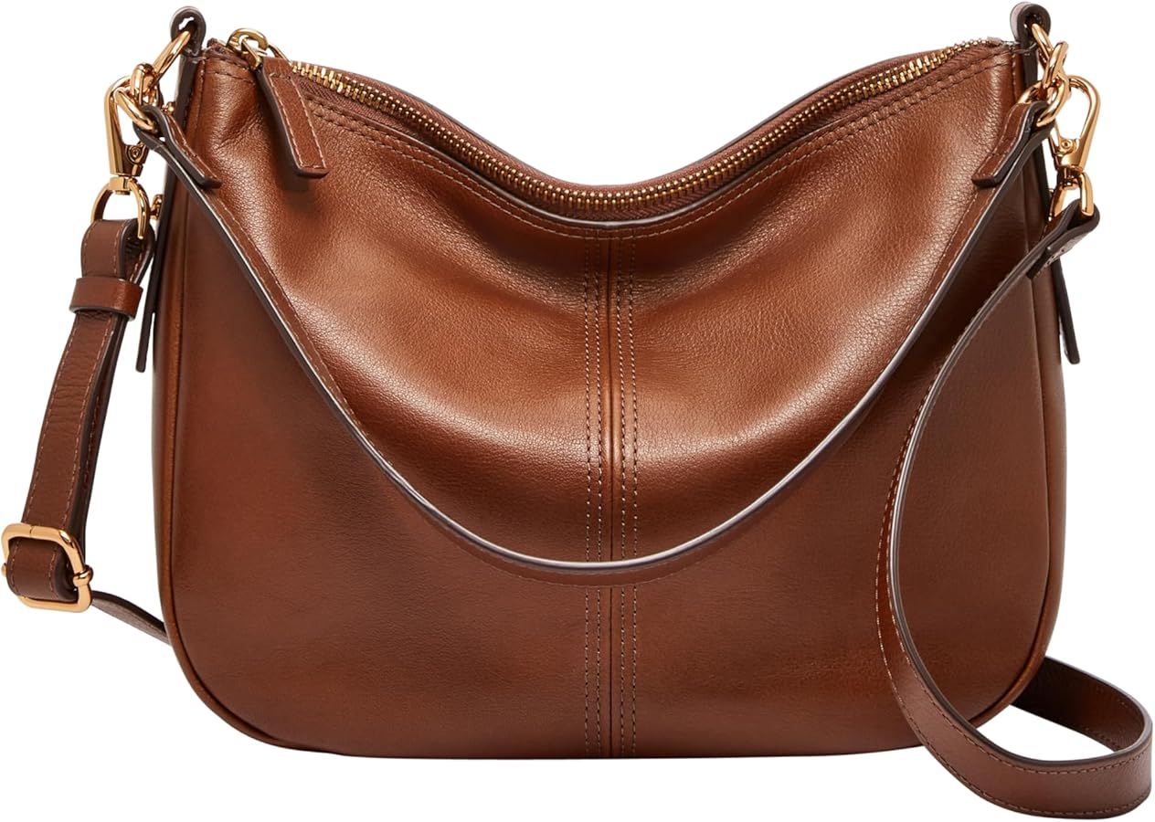 Fossil Women's Jolie Leather Crossbody Purse Handbag for Women | Amazon (US)