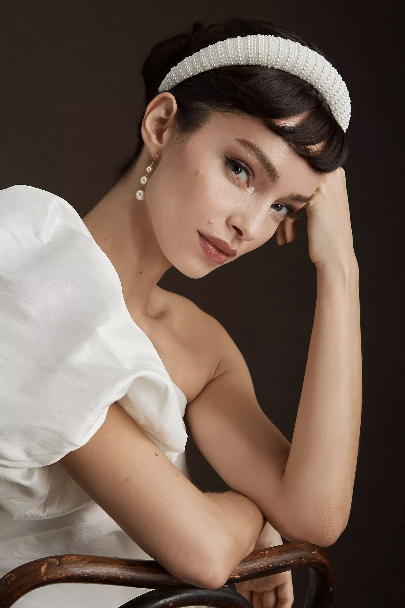 Pearl-Embellished Headband | Anthropologie (US)