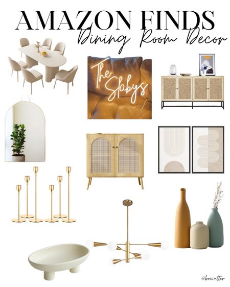 Chic dining room decor from Amazon! 

#LTKFamily #LTKStyleTip #LTKHome