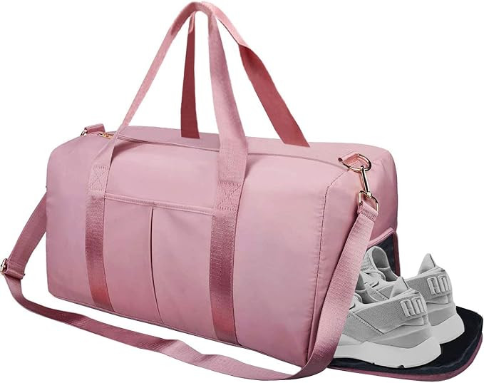 ICEIVY Gym Duffle Bag Dry Wet Separated Gym Bag Sport Duffle Bag Training Handbag Yoga bag with E... | Amazon (US)